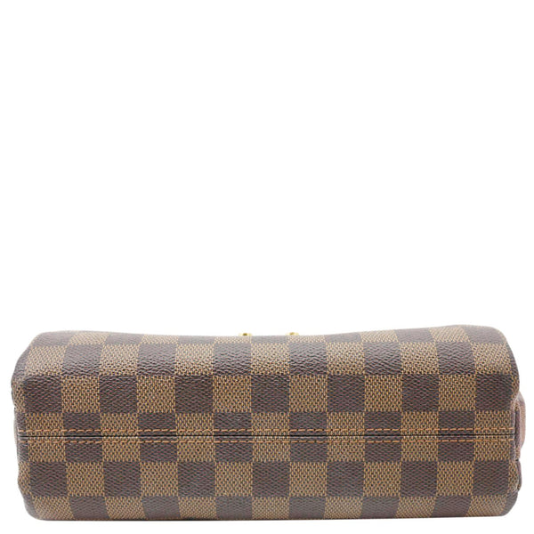 LOUIS VUITTON Croisette Damier Ebene Crossbody Bag Brown