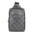 LOUIS VUITTON Outdoor Slingbag Monogram Taigarama Crossbody Bag Grey