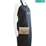 GUCCI Dionysus GG Supreme Crossbody Chain Wallet Beige 401231