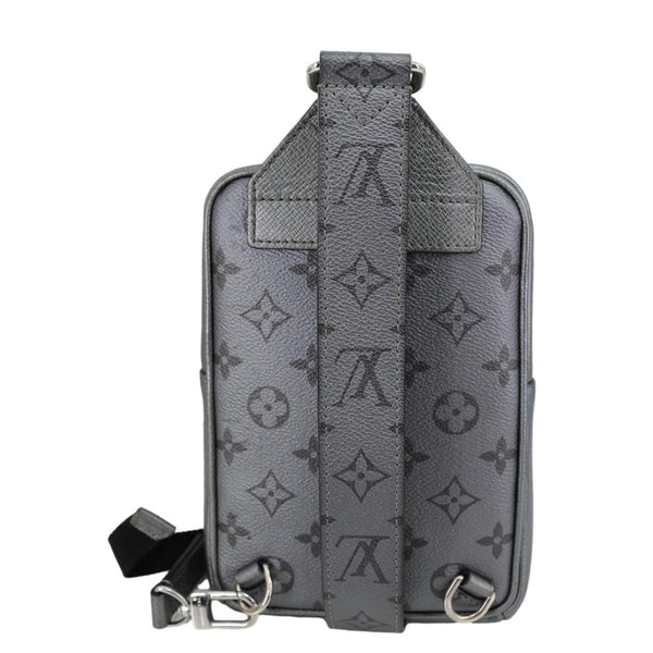LOUIS VUITTON Outdoor Slingbag Monogram Taigarama Crossbody Bag Grey