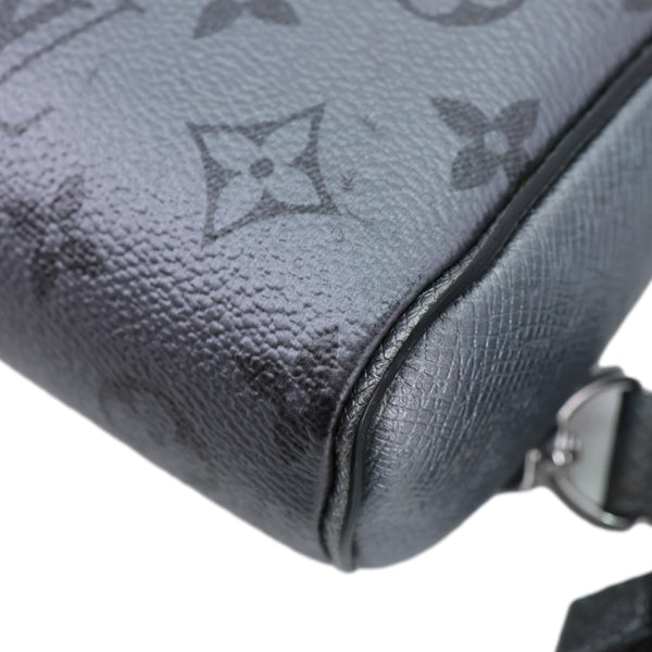 LOUIS VUITTON Outdoor Slingbag Monogram Taigarama Crossbody Bag Grey