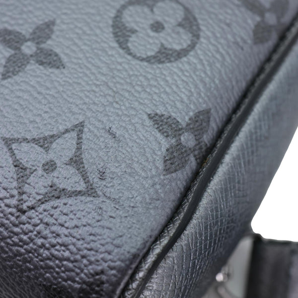LOUIS VUITTON Outdoor Slingbag Monogram Taigarama Crossbody Bag Grey