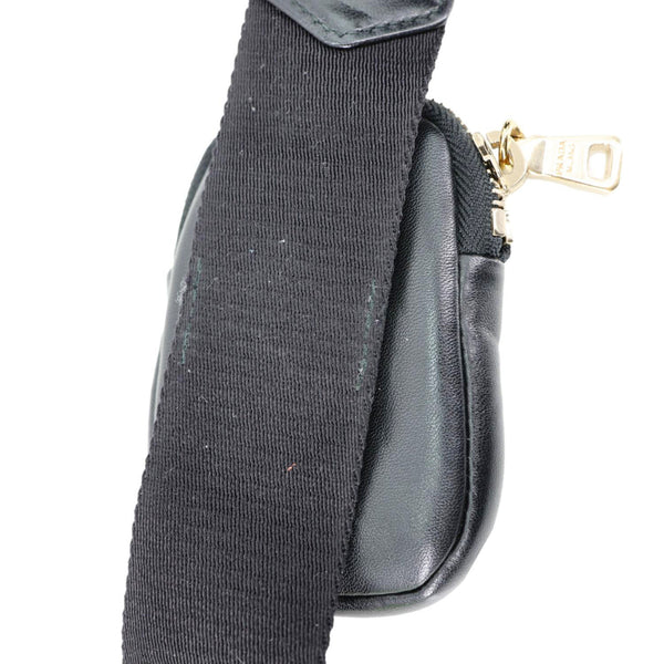 Prada System Re-edition Quilted Nappa Leather Shoulder Bag Black