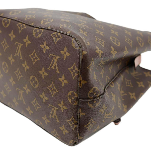 LOUIS VUITTON Neonoe MM Monogram Canvas Shoulder Bag Pink