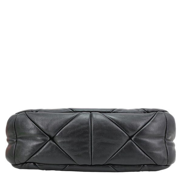 Prada System Re-edition Quilted Nappa Leather Shoulder Bag Black