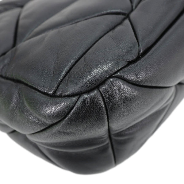 Prada System Re-edition Quilted Nappa Leather Shoulder Bag Black