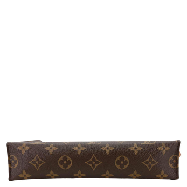 LOUIS VUITTON Toiletry Pouch 26 Monogram Canvas Clutch Brown