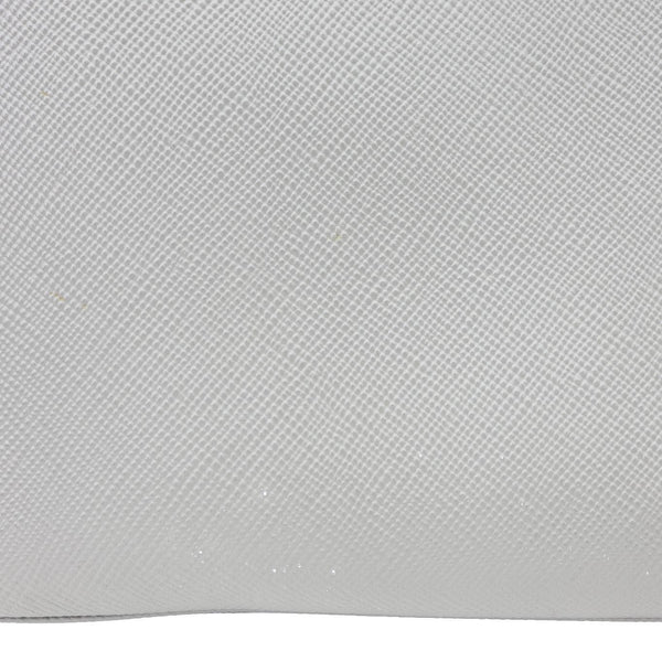 PRADA Double Handle Saffiano Leather Tote Bag Grey