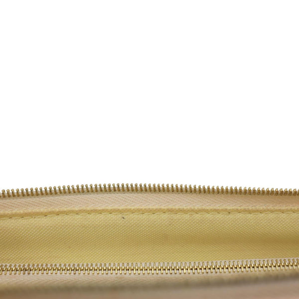 LOUIS VUITTON Pochette Accessoires Damierlicious Coated Canvas Shoulder Bag Pink