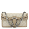 GUCCI Dionysus Small GG Supreme Shoulder Bag Beige 499623