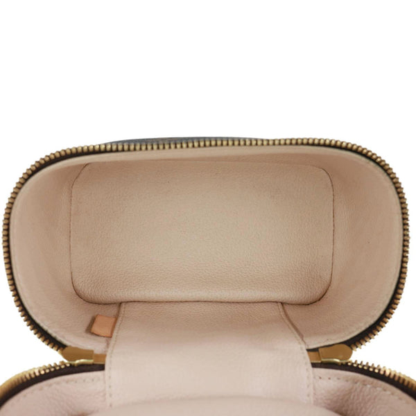 LOUIS VUITTON Nice Nano Monogram Canvas Vanity Case Brown