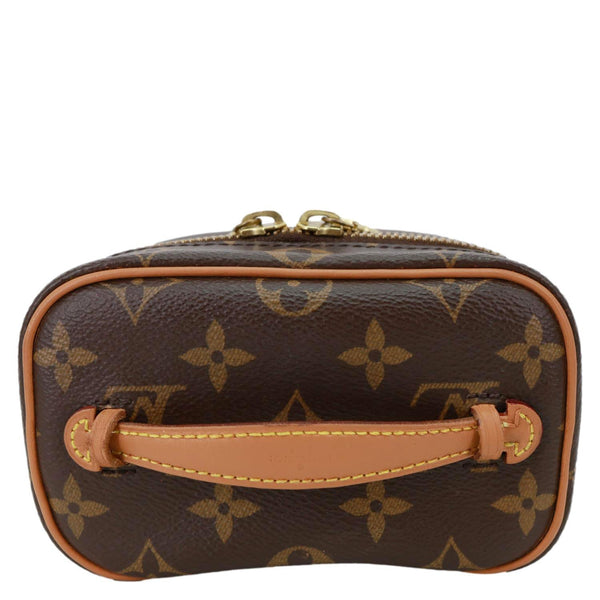 LOUIS VUITTON Nice Nano Monogram Canvas Vanity Case Brown