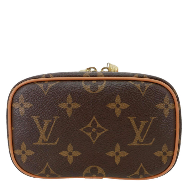 LOUIS VUITTON Nice Nano Monogram Canvas Vanity Case Brown
