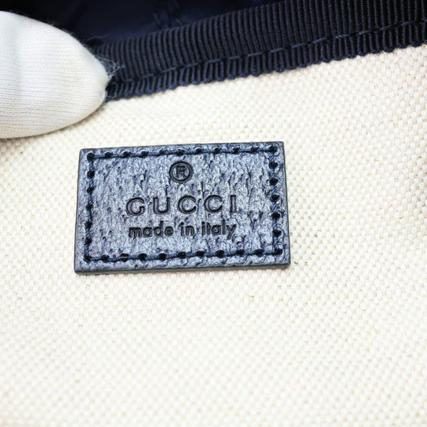 GUCCI Ophidia GG Supreme Canvas Backpack Navy Blue 598140