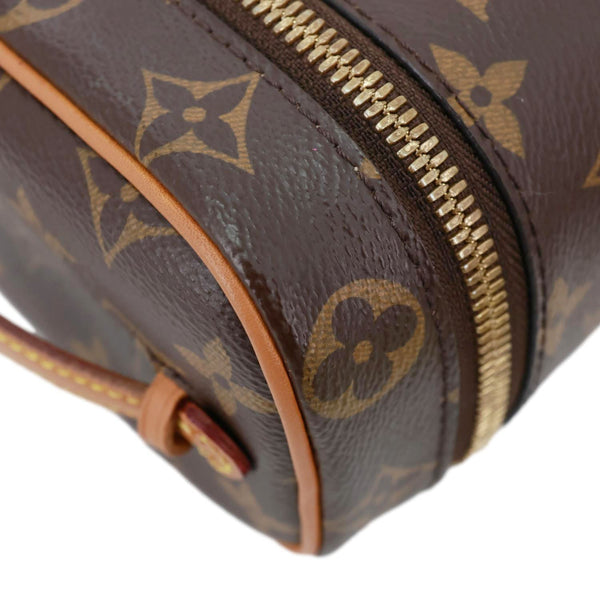 LOUIS VUITTON Nice Nano Monogram Canvas Vanity Case Brown