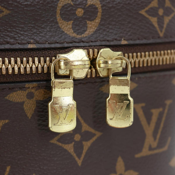 LOUIS VUITTON Nice Nano Monogram Canvas Vanity Case Brown