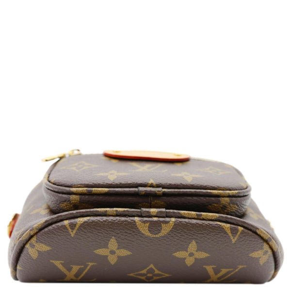 LOUIS VUITTON Mini Monogram Canvas Bumbag Brown