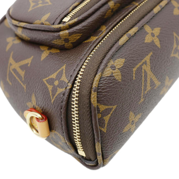 LOUIS VUITTON Mini Monogram Canvas Bumbag Brown