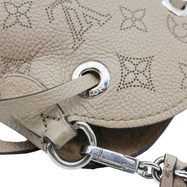 LOUIS VUITTON Bella Mahina Calf Leather Crossbody Bag Beige
