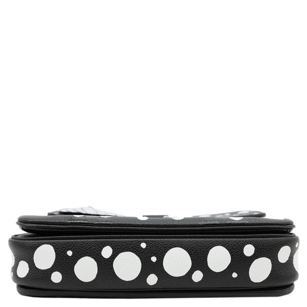 LOUIS VUITTON x YK Metis Pochette Monogram Giant Empreinte Dot Shoulder Bag Black