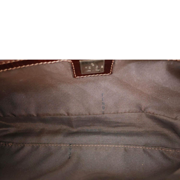 FENDI Denim Baguette Bag Blue