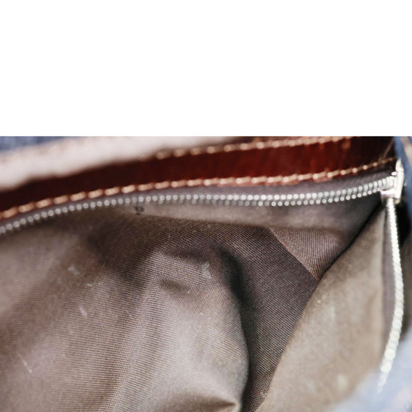 FENDI Denim Baguette Bag Blue