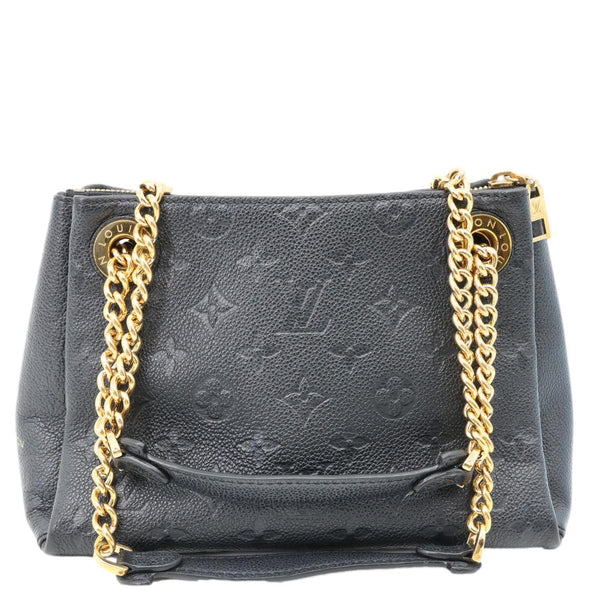 LOUIS VUITTON Surene BB Empreinte Leather Shoulder Bag Black