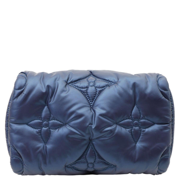 LOUIS VUITTON Speedy Pillow Bandouliere 25 Econyl Nylon Crossbody Bag Navy Blue