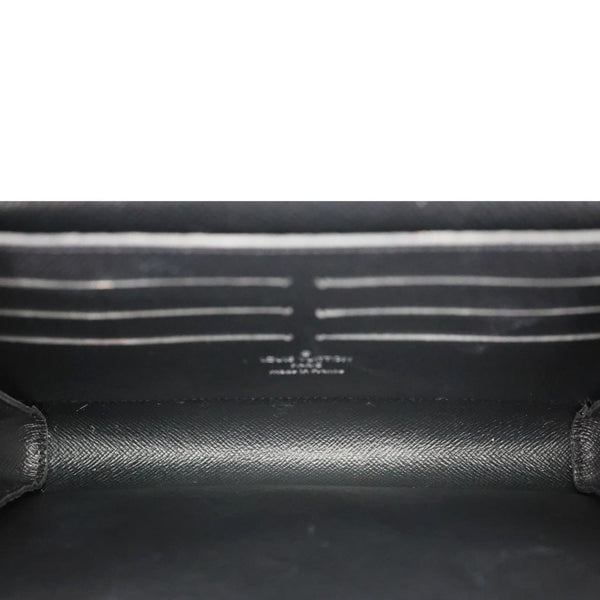 LOUIS VUITTON Twist Epi Leather Chain Wallet Shoulder Bag Black