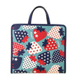 GUCCI Children's Strawberry Star Canvas Tote Bag Blue 605614