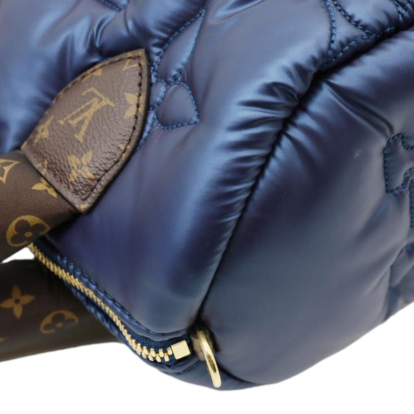 LOUIS VUITTON Speedy Pillow Bandouliere 25 Econyl Nylon Crossbody Bag Navy Blue