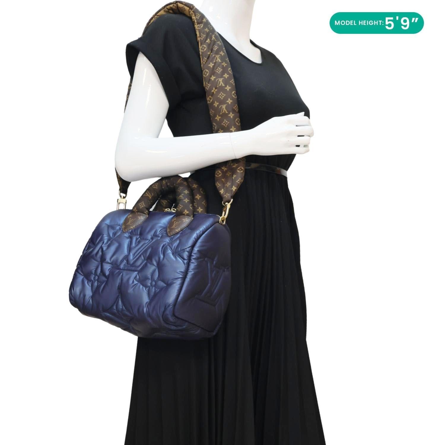 LOUIS VUITTON Speedy Pillow Bandouliere 25 Econyl Nylon Crossbody Bag