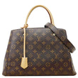 LOUIS VUITTON Montaigne MM Monogram Canvas Shoulder Bag Brown