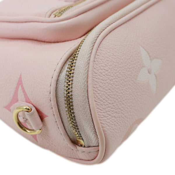 LOUIS VUITTON Mini Giant Monogram Empreinte Leather Bumbag Gradient Pink