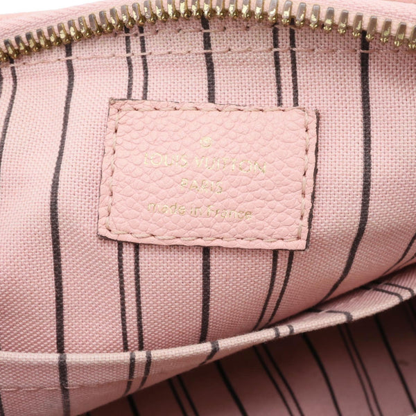 LOUIS VUITTON Speedy 20 Bandouliere Monogram Empreinte Crossbody Bag Pink
