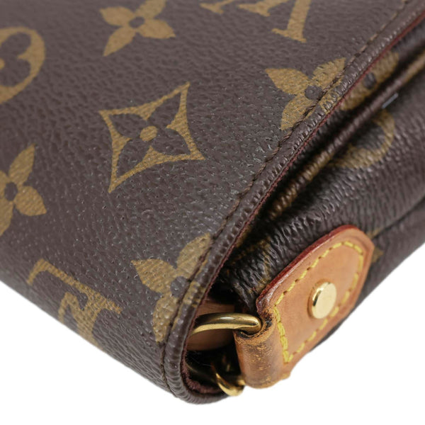 LOUIS VUITTON Favorite PM Monogram Canvas Shoulder Bag Brown