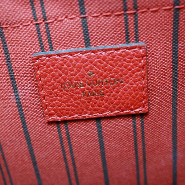 LOUIS VUITTON Mazarine Monogram Empreinte Shoulder Bag Red