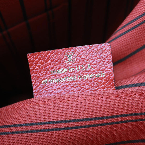 LOUIS VUITTON Mazarine Monogram Empreinte Shoulder Bag Red