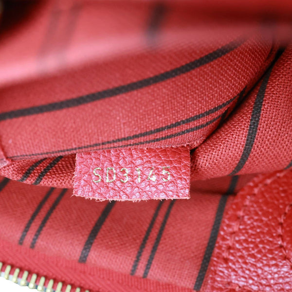 LOUIS VUITTON Mazarine Monogram Empreinte Shoulder Bag Red