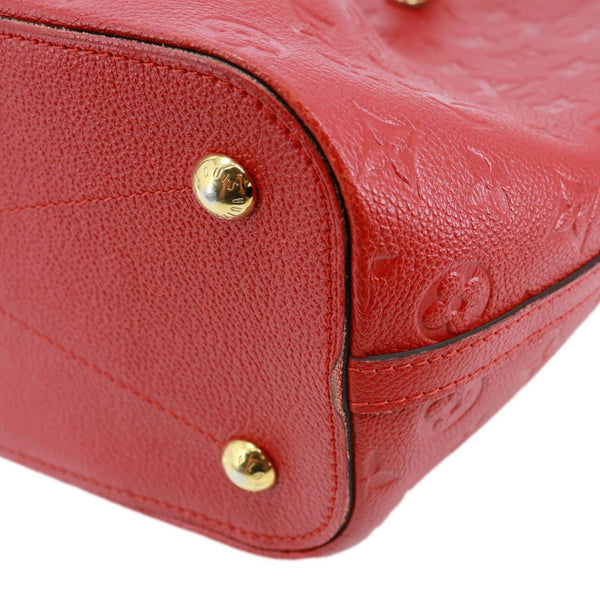 LOUIS VUITTON Mazarine Monogram Empreinte Shoulder Bag Red