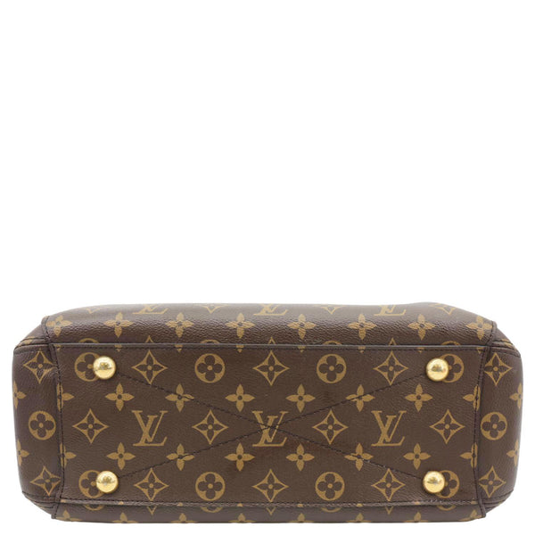 Louis Vuitton Montaigne MM Monogram Canvas Shoulder Bag Brown