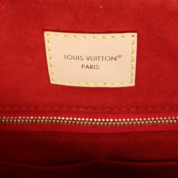 LOUIS VUITTON Slouchy MM Monogram Canvas Hobo Bag Brown