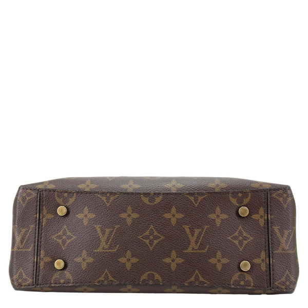 LOUIS VUITTON One Handle Flap MM Monogram Canvas Shoulder Bag Brown