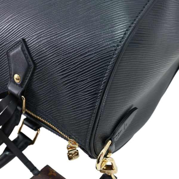 Louis Vuitton  Speedy Soft Speedy 30 Epi Leather Satchel Bag Black