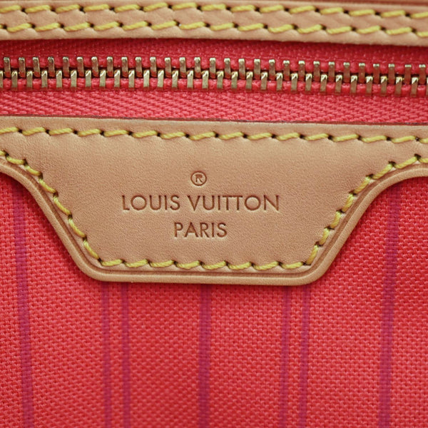 LOUIS VUITTON Delightful NM PM Damier Azur Hobo Shoulder Bag White