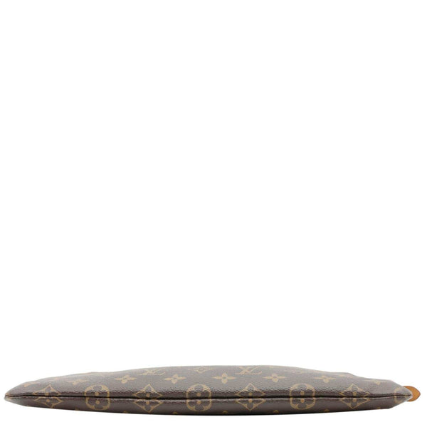 LOUIS VUITTON Etui Voyage MM Monogram Canvas Pouch Bag Brown