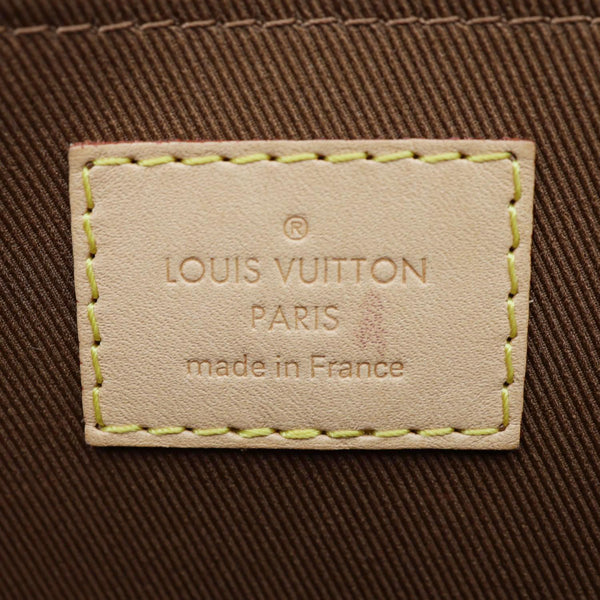 LOUIS VUITTON Etui Voyage MM Monogram Canvas Pouch Bag Brown