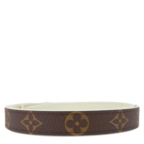 LOUIS VUITTON Monogram Canvas Shoulder Strap Brown