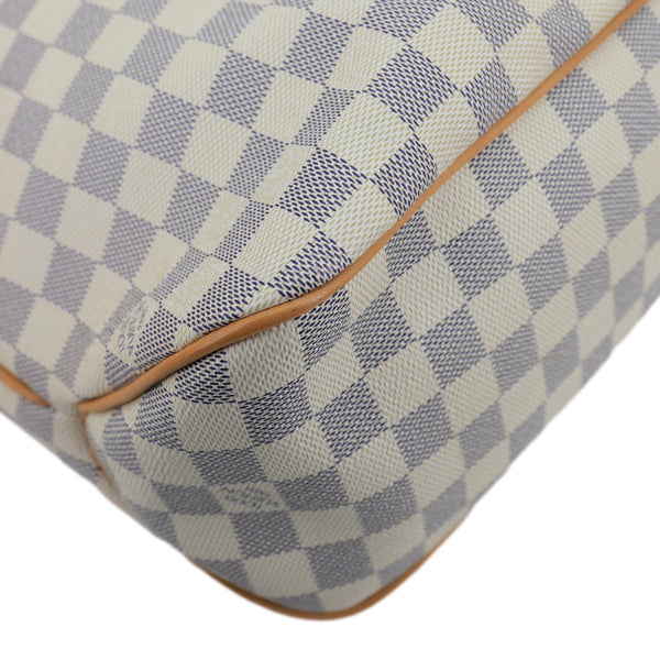LOUIS VUITTON Delightful NM PM Damier Azur Hobo Shoulder Bag White
