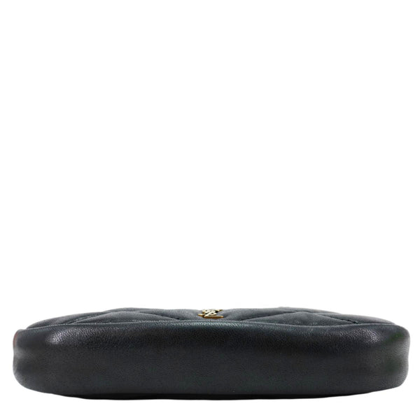 YVES SAINT LAURENT Sade Mini Quilted Leather Hobo Bag Black